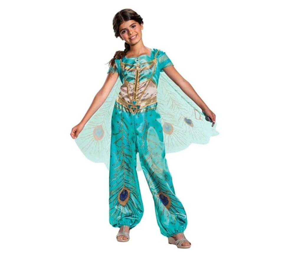 NWT Disguise Disney Princess Aladdin Live Action Jasmine 2pc Halloween Costume